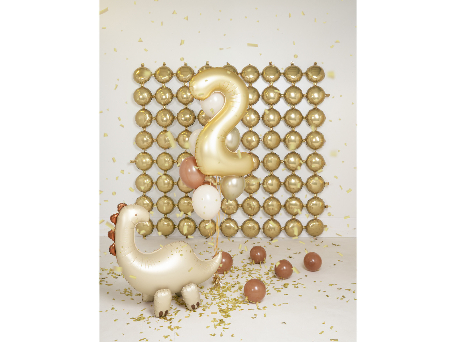Balon foliowy stojący Brontozaur 91x85cm FB263 PartyDeco